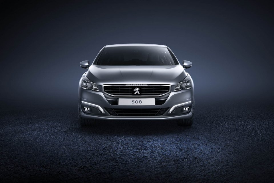 Photo officielle face avant Peugeot 508 restylée (phase 2) - 20