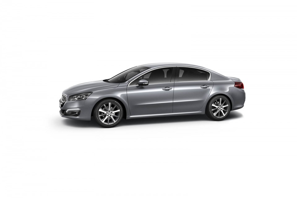 Photo officielle profil Peugeot 508 restylée (phase 2) - 2014