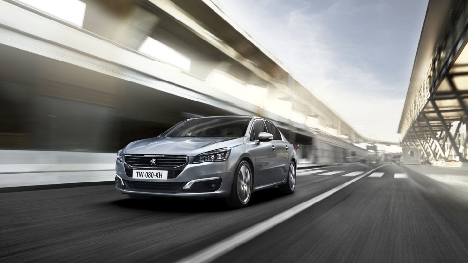 Photo officielle Peugeot 508 restylée (2014)