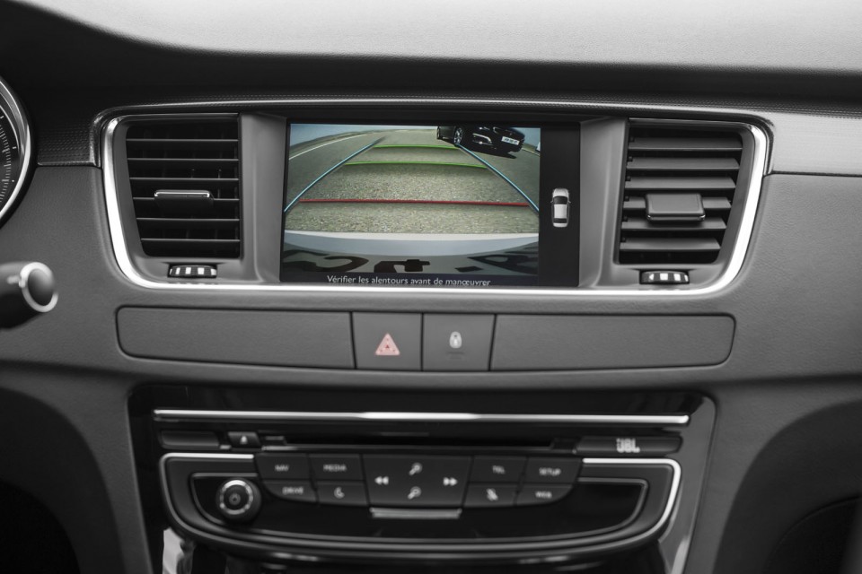 Photo caméra de recul Peugeot 508 restylée (2014)