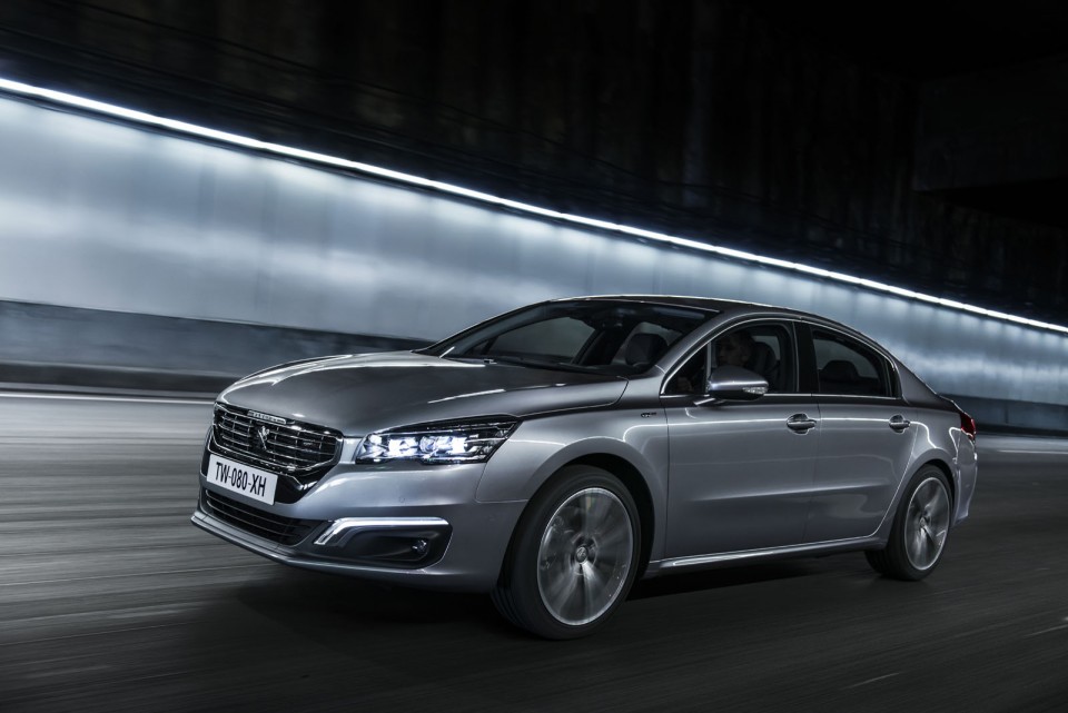 Photo officielle Peugeot 508 GT restylée (2014)