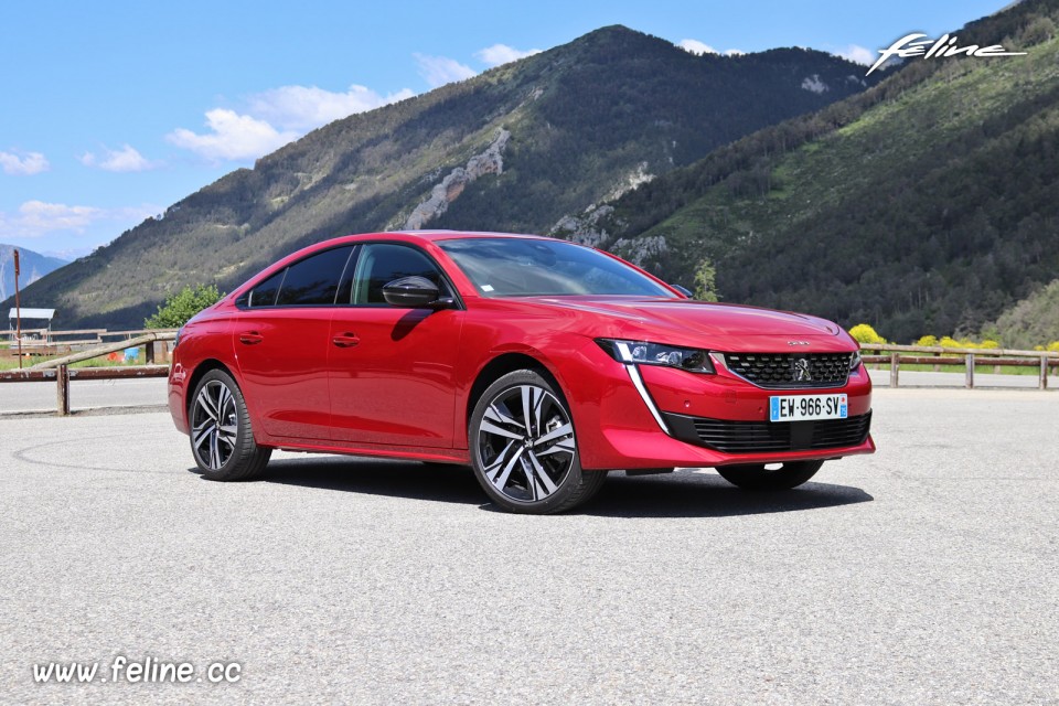 Photo 3/4 avant nouvelle Peugeot 508 II (2018)