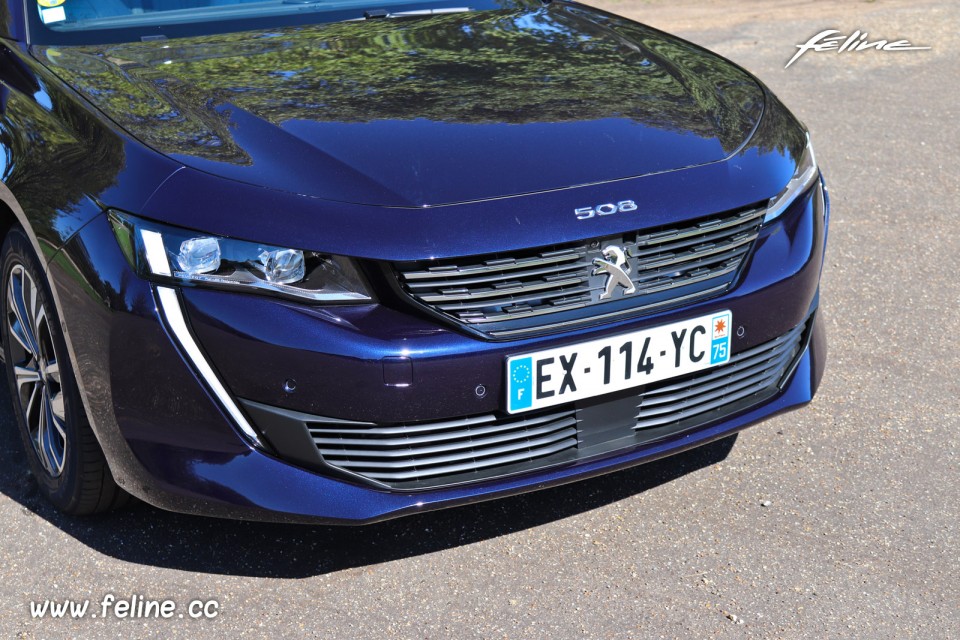 Photo bouclier avant Peugeot 508 II 1.5 BlueHDi 130 (2018)