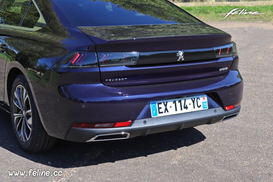 Photo bouclier arrière Peugeot 508 II 1.5 BlueHDi 130 (2018)