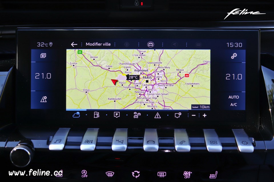 Photo navigation GPS écran tactile Peugeot 508 II 1.5 BlueHDi 130 (2018)