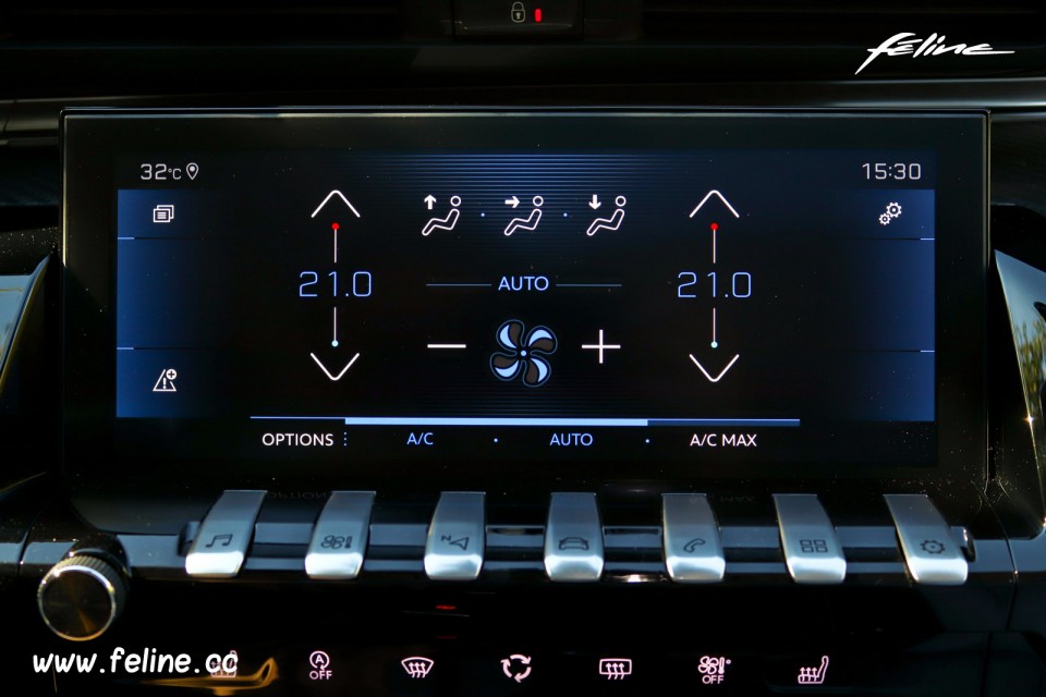 Photo climatisation écran tactile Peugeot 508 II 1.5 BlueHDi 130 (2018)