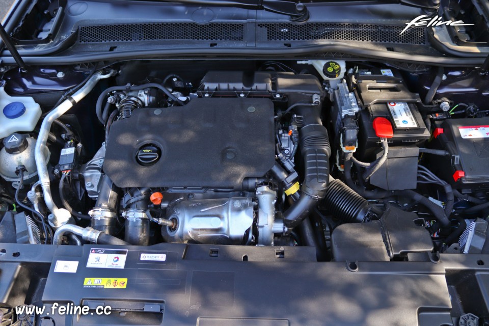 Photo moteur diesel 1.5 BlueHDi 130 chevaux Peugeot 508 II (2018