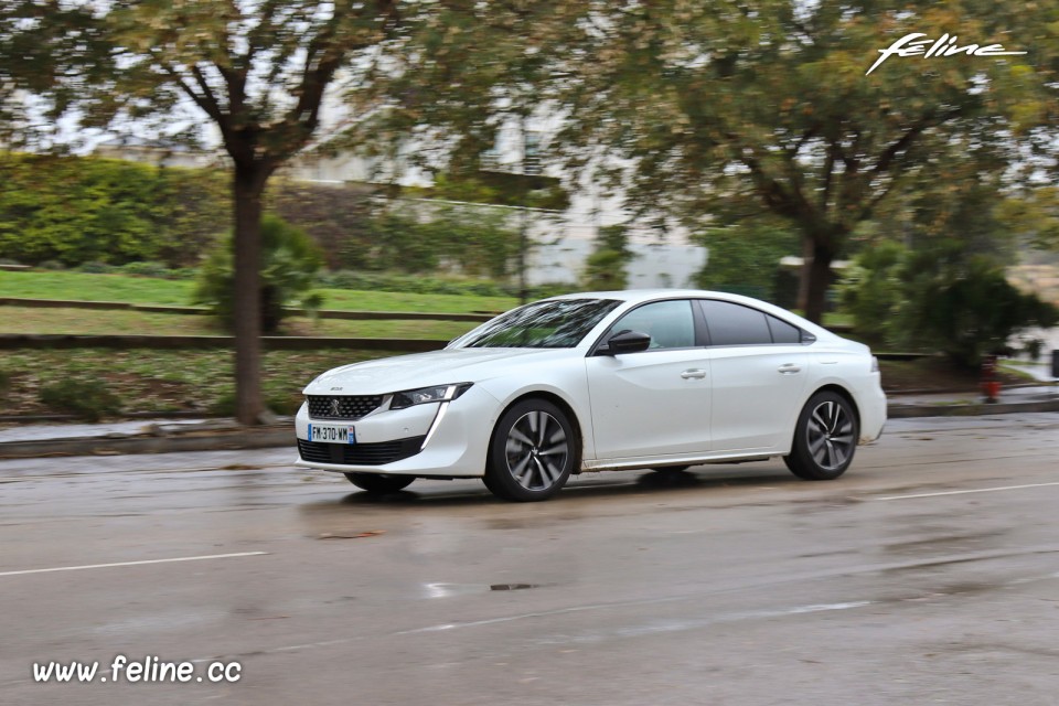 Photo essai route Peugeot 508 II GT HYbrid 225 (2020)