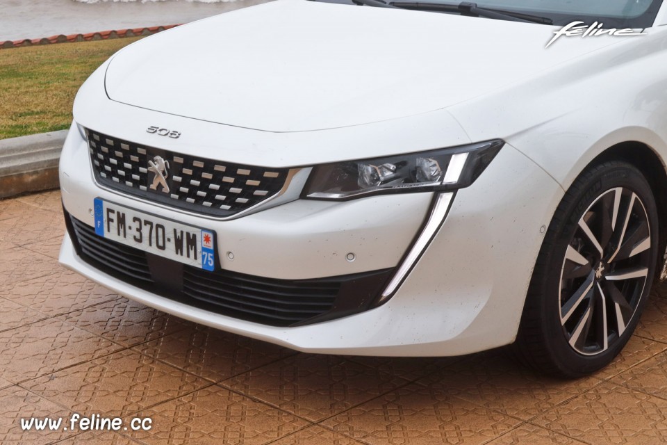 Photo bouclier avant Peugeot 508 II GT HYbrid 225 (2020)