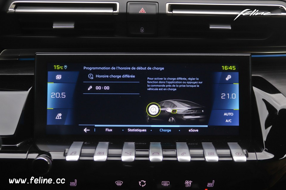 Photo programmation charge écran tactile Peugeot 508 II GT HYbr