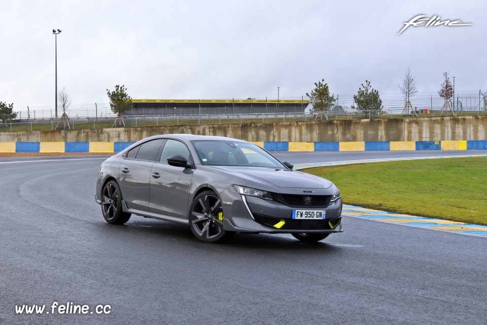 Photo essai piste 508 II Peugeot Sport Engineered HYbrid4 360 (2