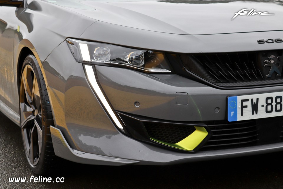 Photo phare avant Full LED 508 II Peugeot Sport Engineered HYbri