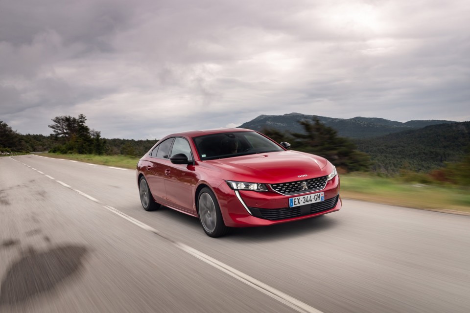 Photo officielle Peugeot 508 GT Rouge Ultimate - Essais presse 2