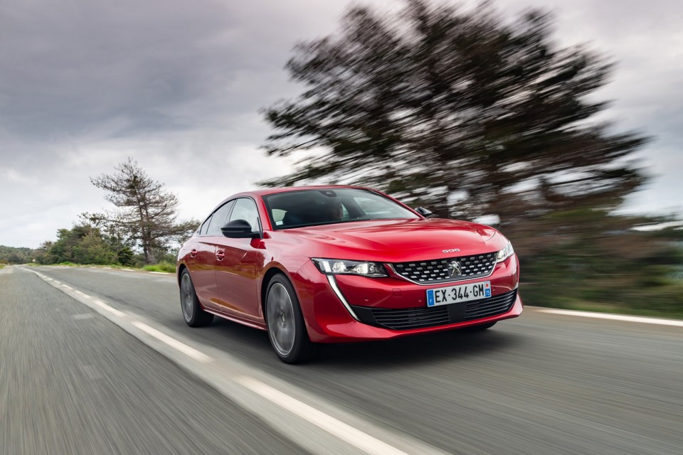 Photo officielle Peugeot 508 GT Rouge Ultimate - Essais presse 2