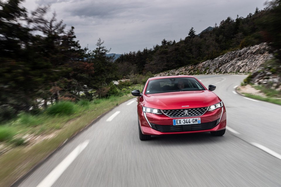 Photo officielle Peugeot 508 GT Rouge Ultimate - Essais presse 2