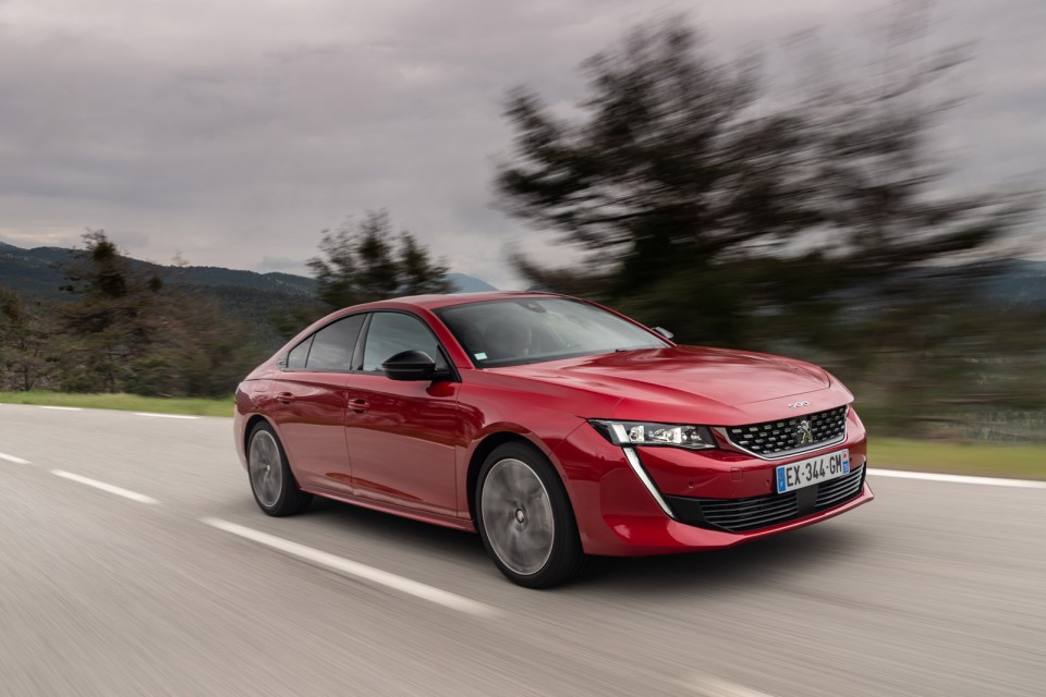 Photo officielle Peugeot 508 GT Rouge Ultimate - Essais presse 2