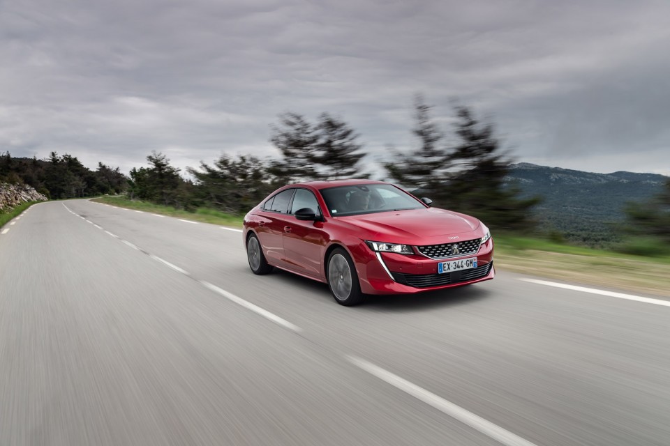 Photo officielle Peugeot 508 GT Rouge Ultimate - Essais presse 2