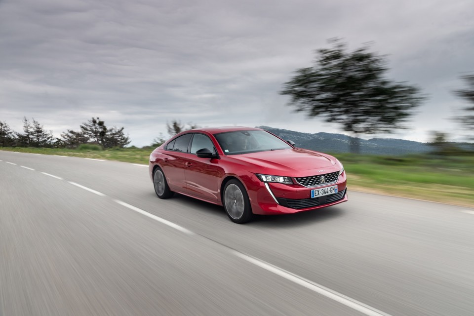 Photo officielle Peugeot 508 GT Rouge Ultimate - Essais presse 2