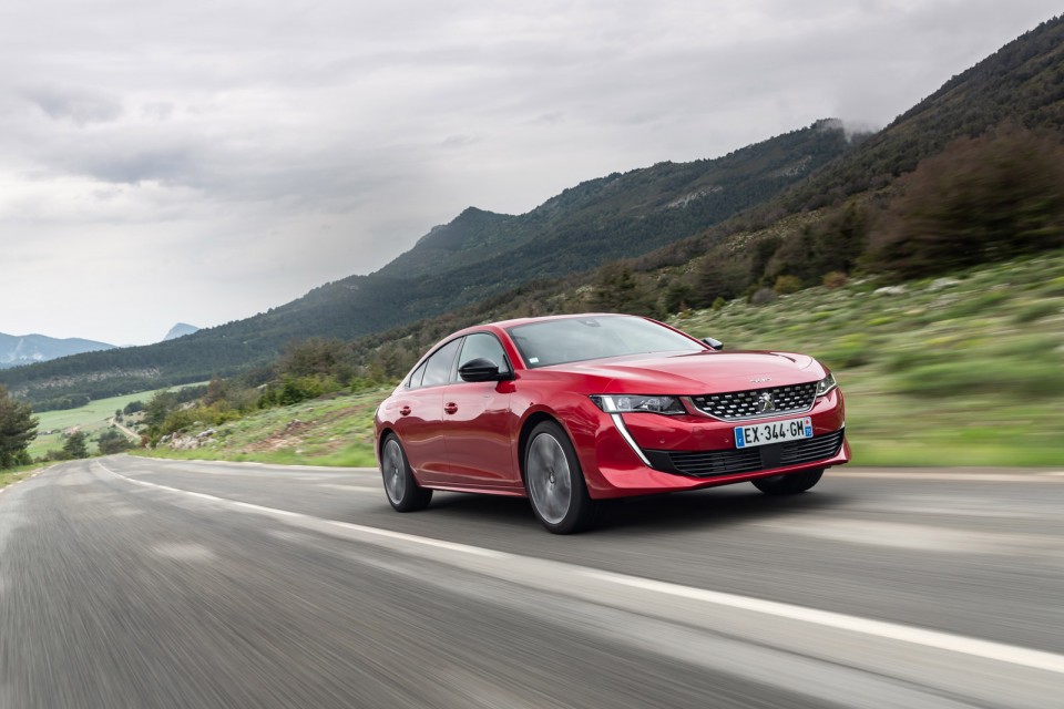 Photo officielle Peugeot 508 GT Rouge Ultimate - Essais presse 2