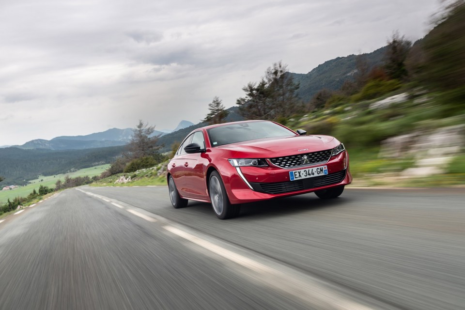 Photo officielle Peugeot 508 GT Rouge Ultimate - Essais presse 2