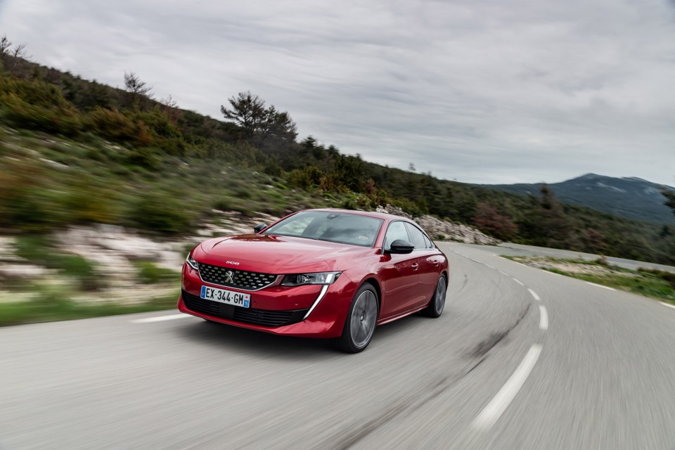 Photo officielle Peugeot 508 GT Rouge Ultimate - Essais presse 2