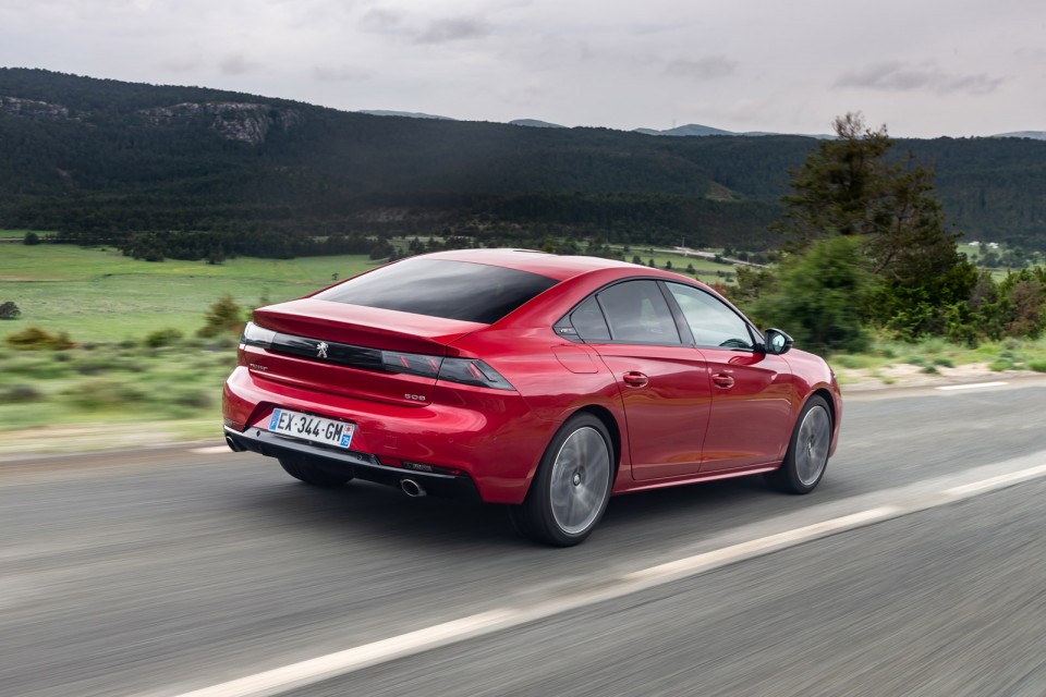 Photo officielle Peugeot 508 GT Rouge Ultimate - Essais presse 2