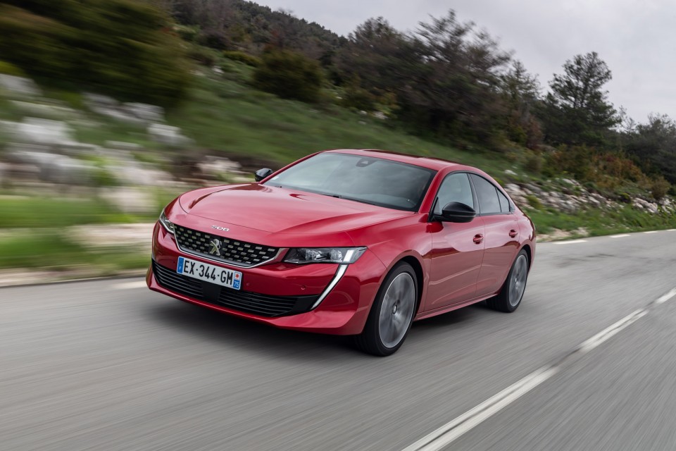 Photo officielle Peugeot 508 GT Rouge Ultimate - Essais presse 2