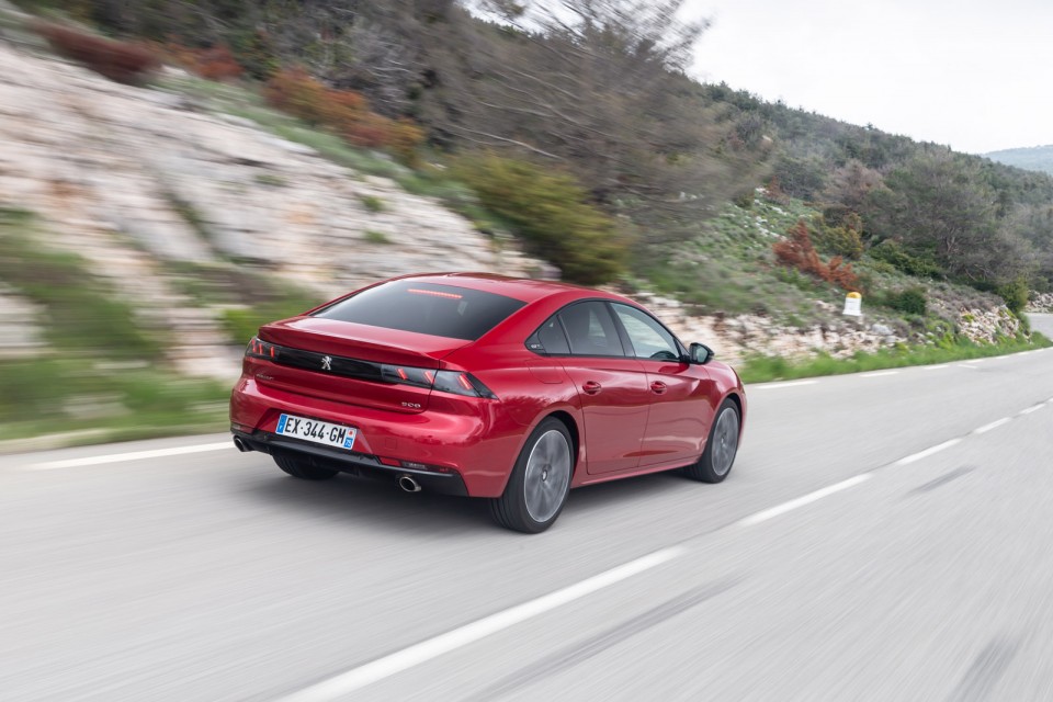 Photo officielle Peugeot 508 GT Rouge Ultimate - Essais presse 2