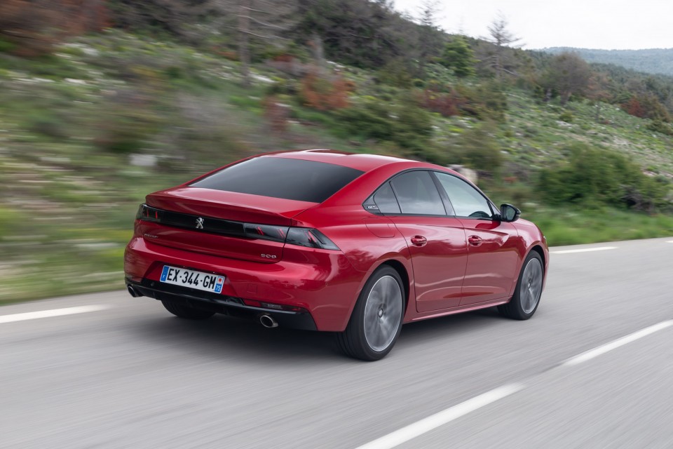 Photo officielle Peugeot 508 GT Rouge Ultimate - Essais presse 2