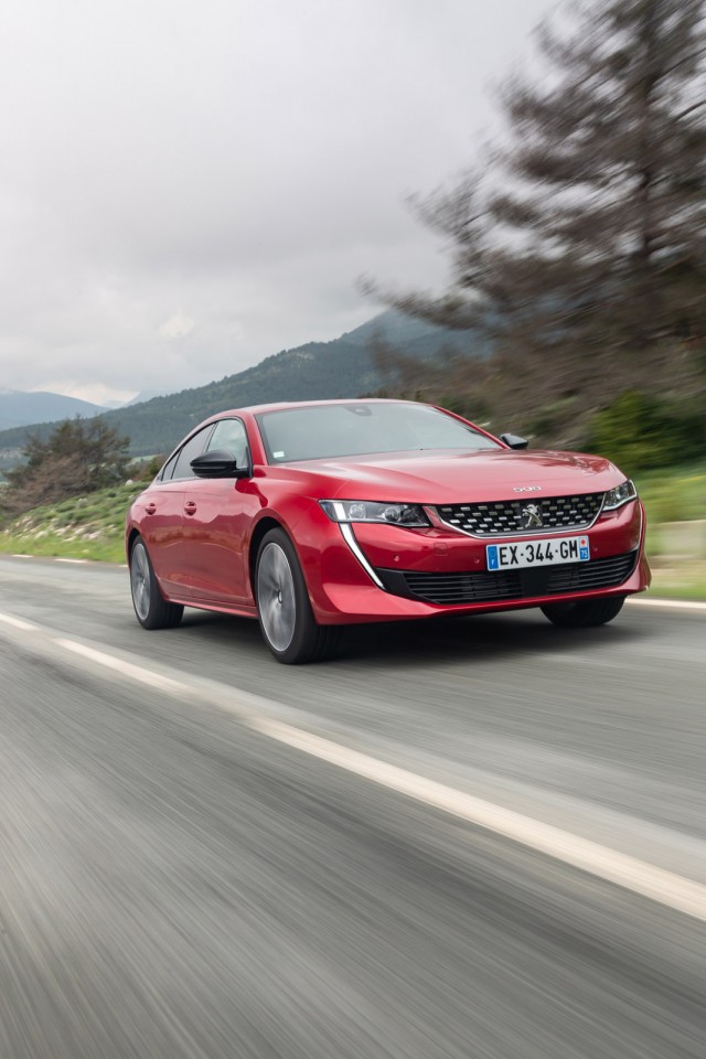 Photo officielle Peugeot 508 GT Rouge Ultimate - Essais presse 2
