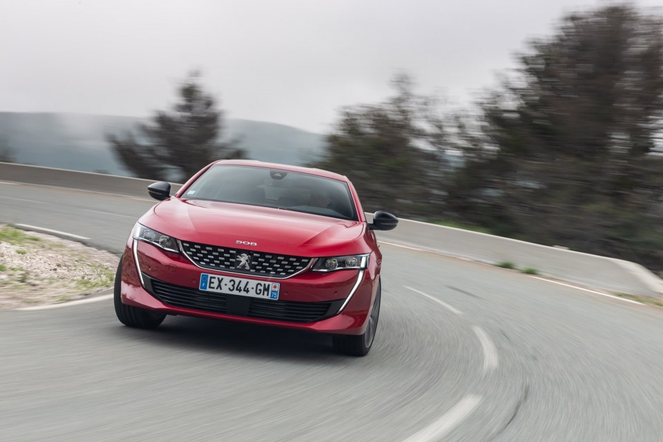 Photo officielle Peugeot 508 GT Rouge Ultimate - Essais presse 2