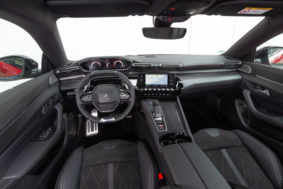 Photo officielle Peugeot 508 GT - Essais presse 2018