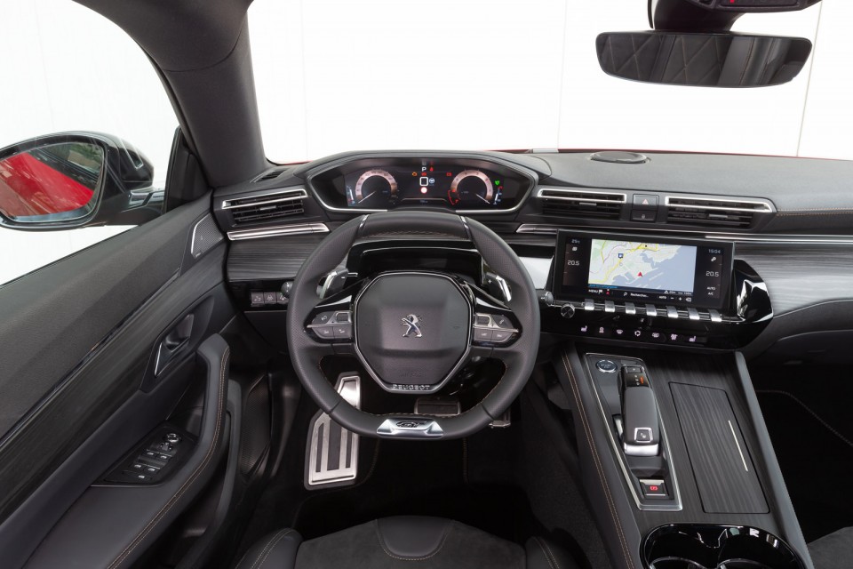 Photo officielle Peugeot 508 GT - Essais presse 2018