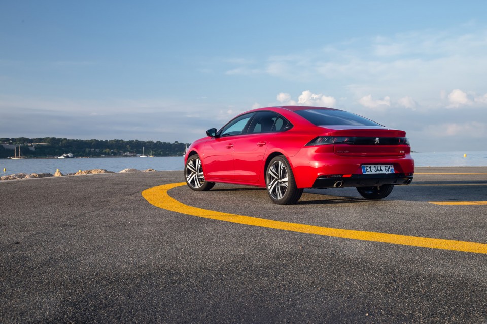 Photo officielle Peugeot 508 GT Rouge Ultimate - Essais presse 2