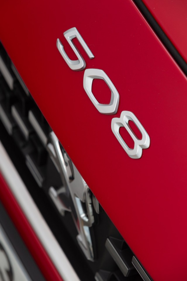 Photo officielle Peugeot 508 GT Rouge Ultimate - Essais presse 2