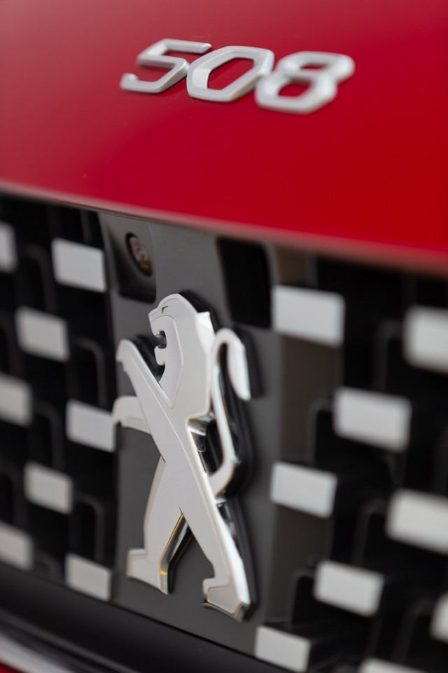 Photo officielle Peugeot 508 GT Rouge Ultimate - Essais presse 2