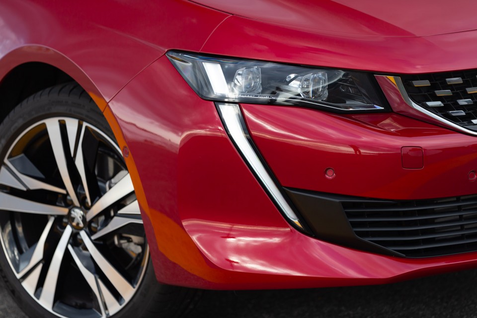 Photo officielle Peugeot 508 GT Rouge Ultimate - Essais presse 2