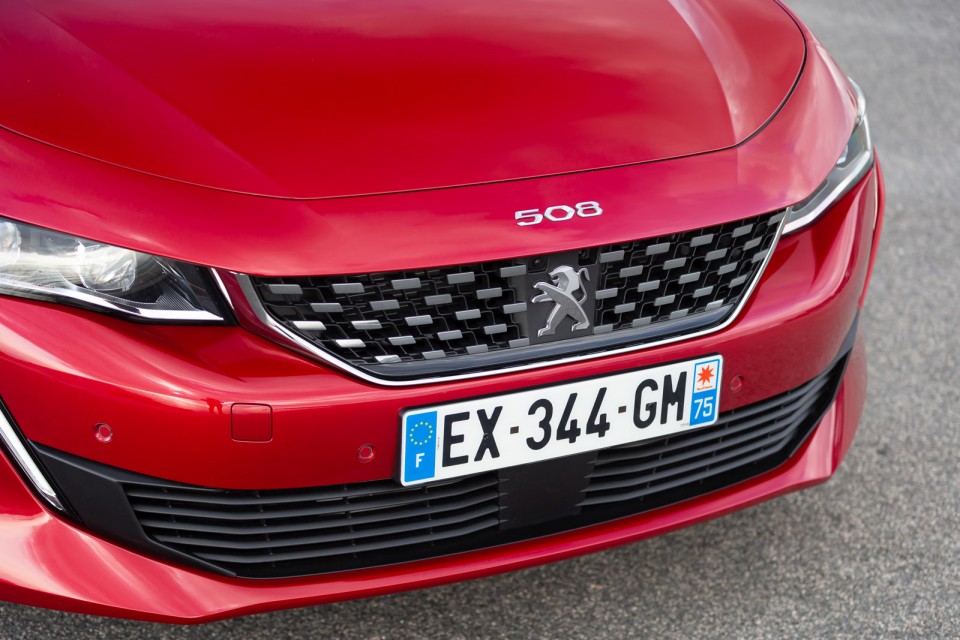 Photo officielle Peugeot 508 GT Rouge Ultimate - Essais presse 2