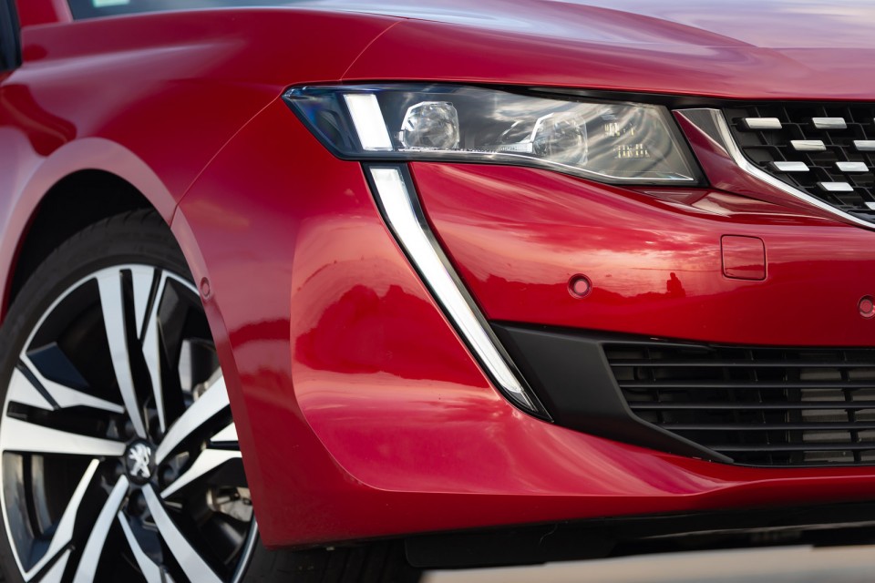 Photo officielle Peugeot 508 GT Rouge Ultimate - Essais presse 2