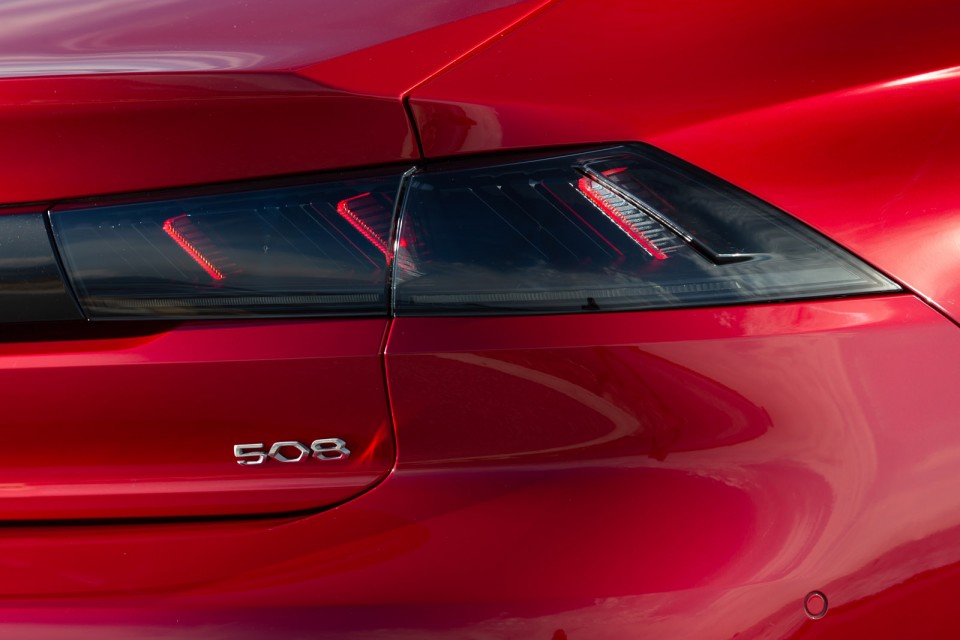 Photo officielle Peugeot 508 GT Rouge Ultimate - Essais presse 2