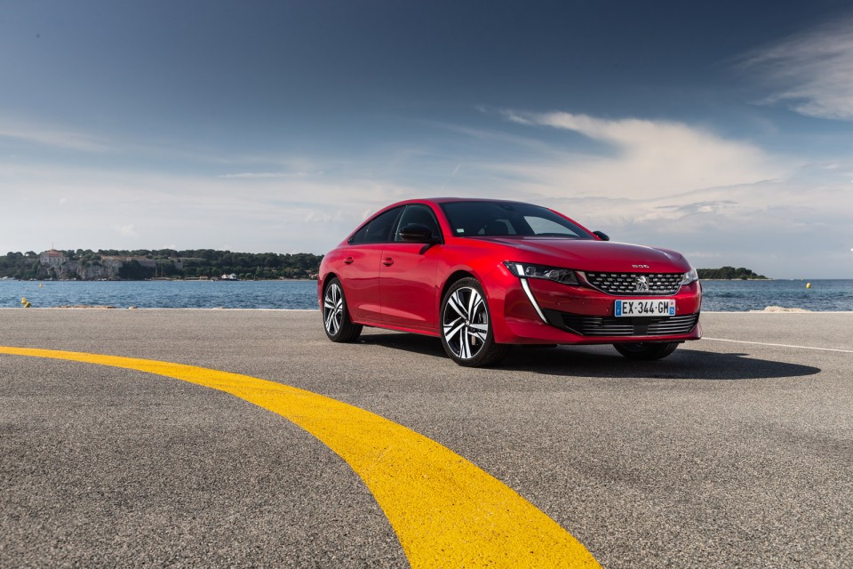 Photo officielle Peugeot 508 GT Rouge Ultimate - Essais presse 2