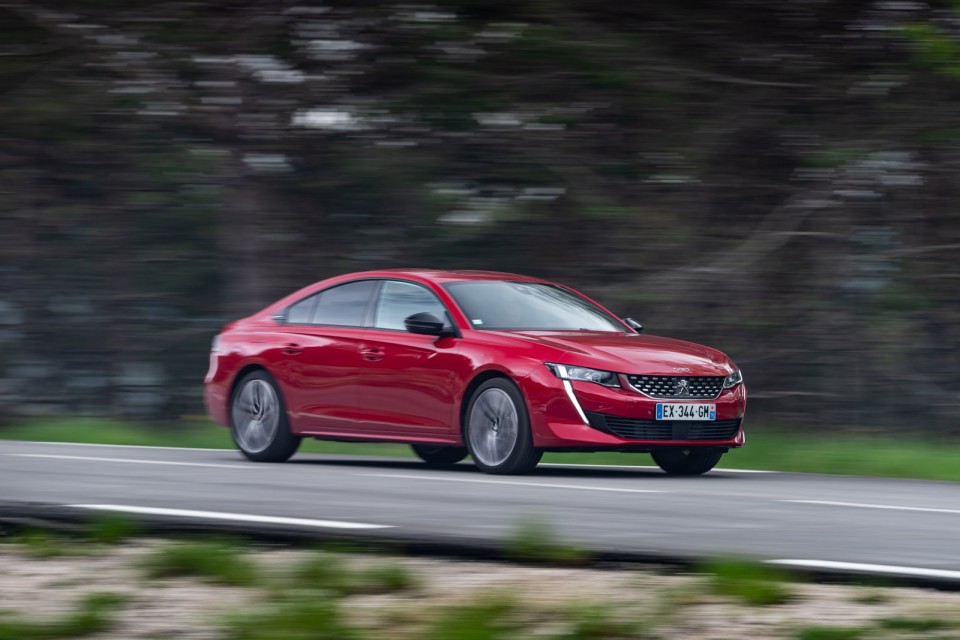 Photo officielle Peugeot 508 GT Rouge Ultimate - Essais presse 2