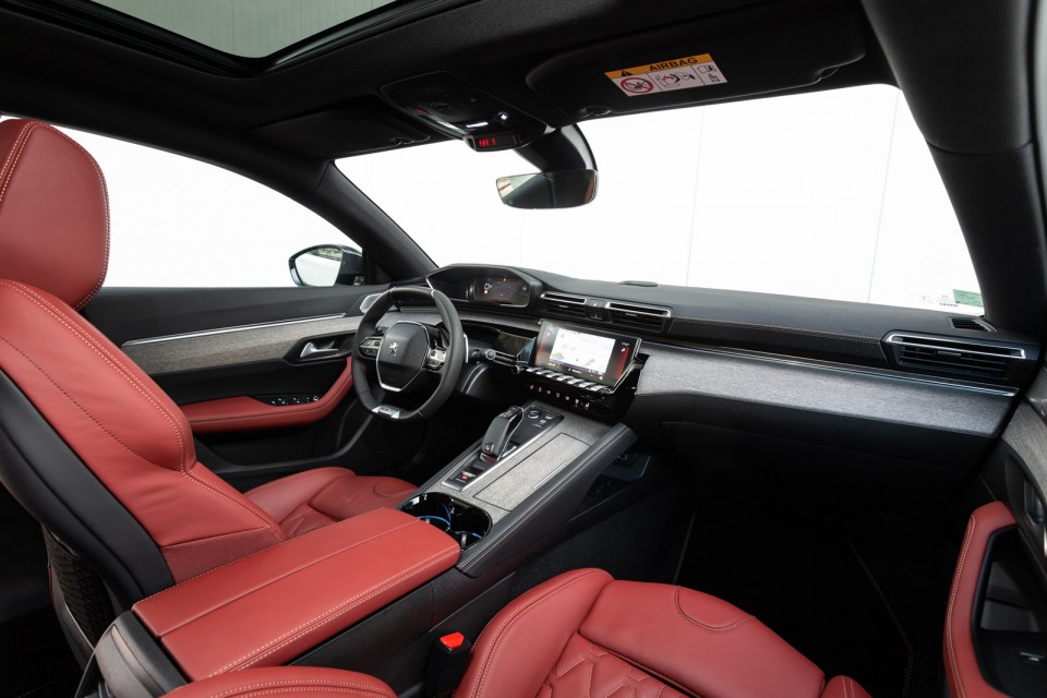 Photo officielle Peugeot 508 GT Line - Essais presse 2018