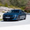 Photo officielle Peugeot 508 Allure Bleu Célèbes - Essais pres