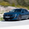 Photo officielle Peugeot 508 Allure Bleu Célèbes - Essais pres