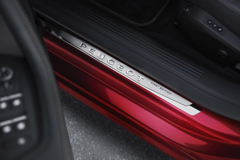 Photo seuil de porte aluminium Peugeot 508 First Edition (2018)