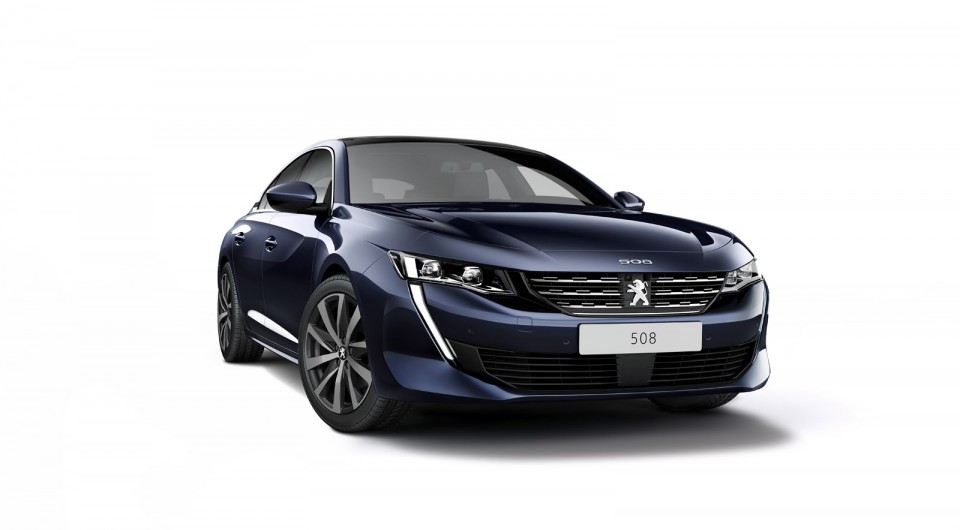 Photo officielle (fond blanc) Peugeot 508 II Allure (2018)