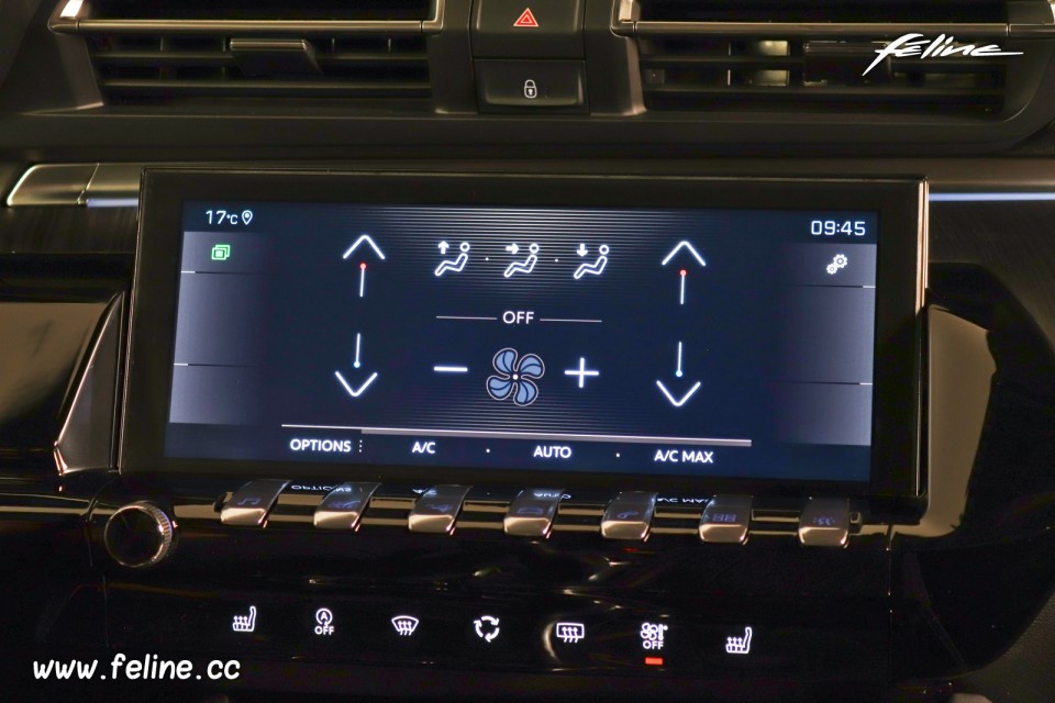 Photo climatisation écran tactile Peugeot 508 II GT (2018)