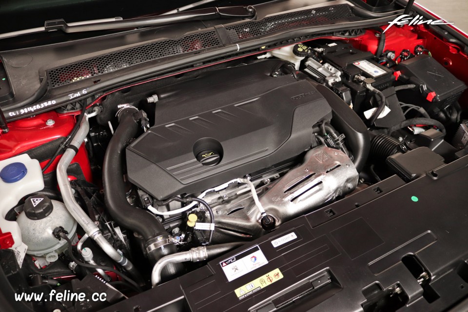 Photo moteur essence 1.6 THP 225 ch Peugeot 508 II GT (2018)