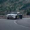 Photo dynamique route 508 Peugeot Sport Engineered (2020)